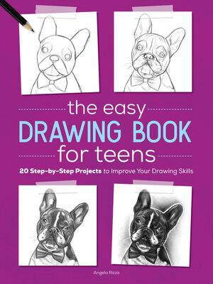 cover image of The Easy Drawing Book for Teens